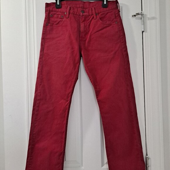 Red Levi's Jeans - Picture 1 of 4